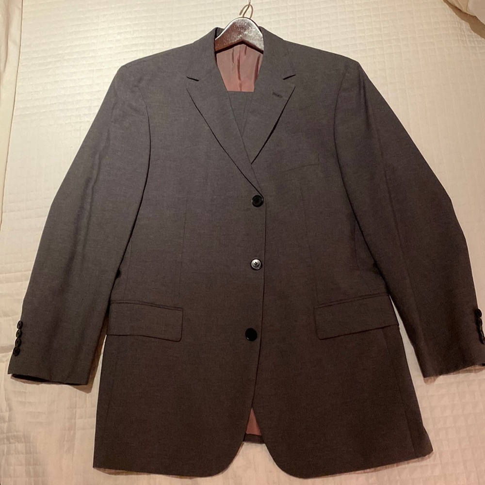 Boss by Hugo Boss grey suit